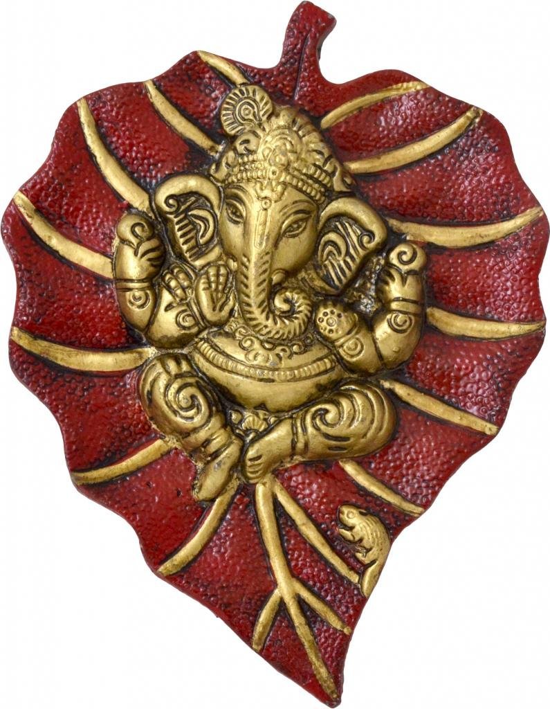 leaf ganesha-wall decor-wall hanging