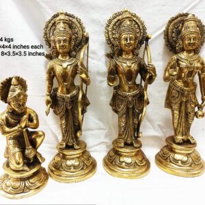 Brass Ram Darbar Statues