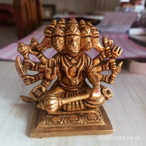 Brass Panchmukhi Hanumanji
